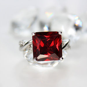 Simulated Ruby Statement Ring